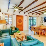 Hacienda-Style Villa With Private Pool Steps To Beach